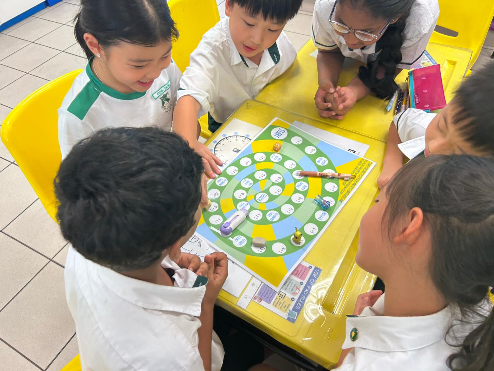 Students engaged in activity-based learning
